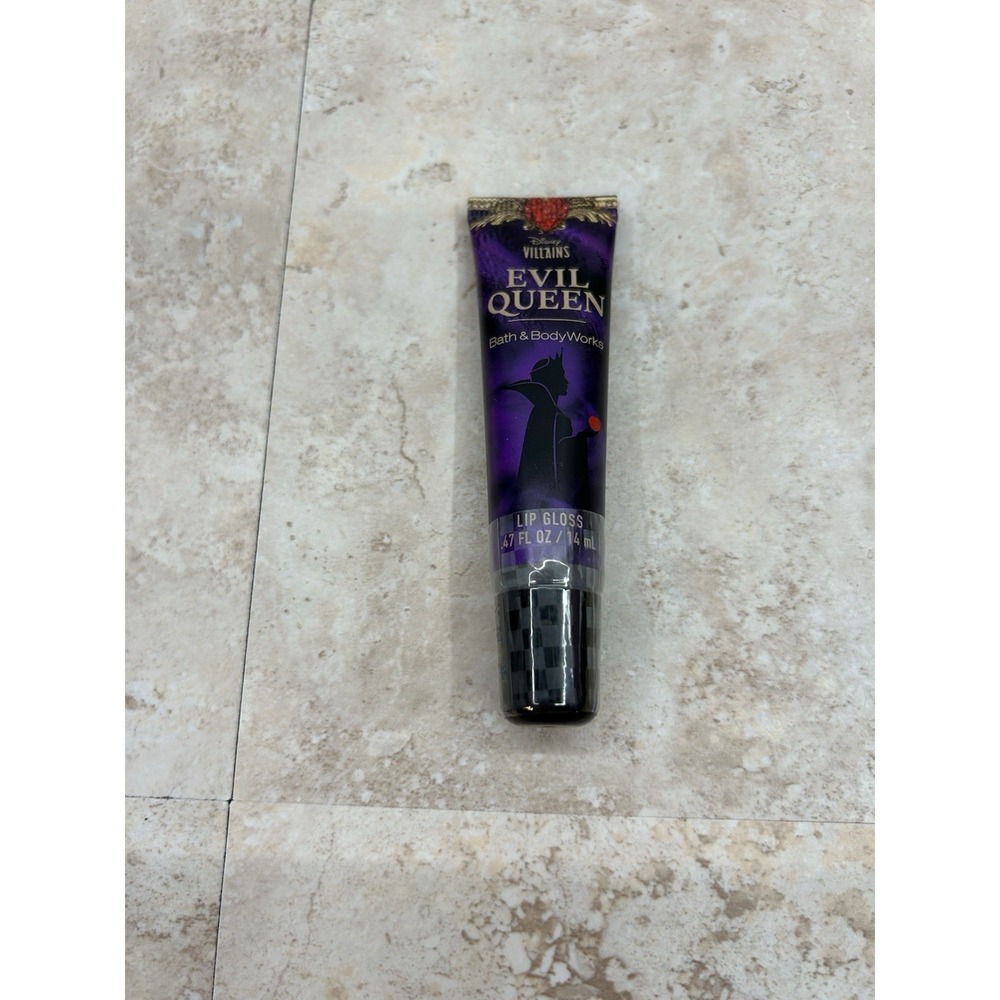 *NEW* DISNEY VILLAINS ~ EVIL‎ QUEEN ~ FLAVORED LIP GLOSS ~ Bath & Body Works